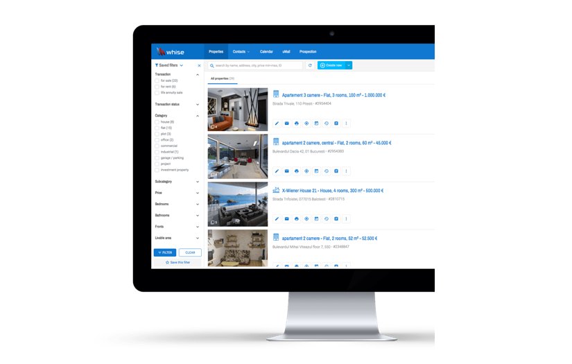 Customer Relationship Management software - Whise screenshot 9